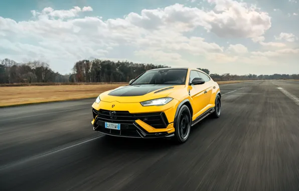 Lamborghini, yellow, Urus, Lamborghini Urus Performante