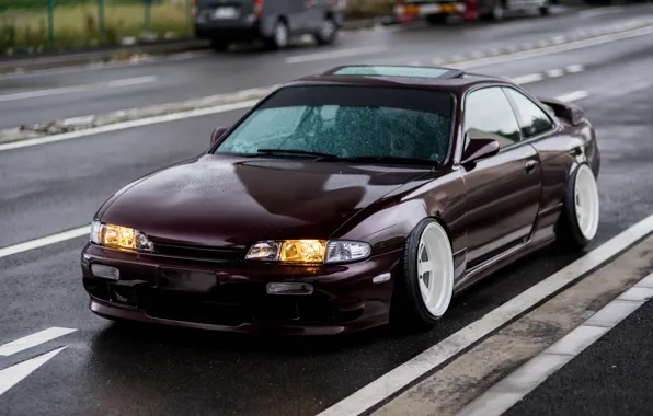 Картинка Silvia, Nissan, Coupe, S14, Zenki