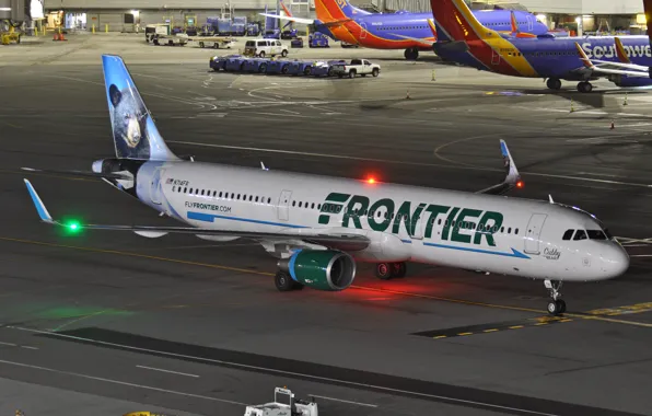 Boeing, самолёт, аэродром