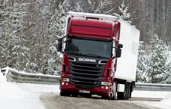 Truck, Scania, Тягач, Скания, R730, Р730, Topline