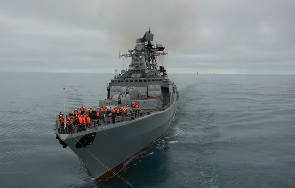 Североморск, проект 1155, бпк, Баренцево море