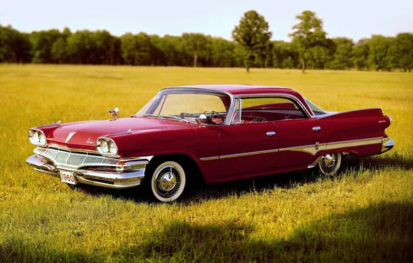 Картинка поле, Додж, 1960, Dodge, передок, Дарт, Sedan, Phoenix
