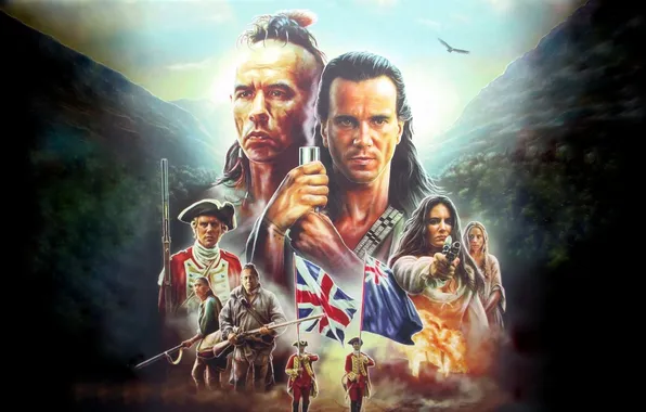 Hawkeye, Daniel Day-Lewis, Последний из могикан, Соколиный Глаз, The Last of the Mohicans, Уэс Стьюди, …