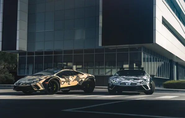 Lamborghini, Huracan, 2024, Lamborghini Huracán Sterrato All-Terrain Ad Person