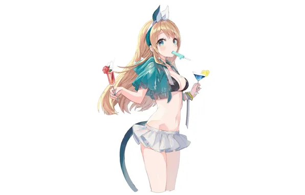 Girl, sexy, long hair, boobs, anime, beautiful, pretty, erotic
