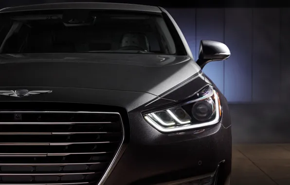 Фара, Hyundai, вид спереди, Special Edition, Genesis, Vanity Fair, G90, 2019