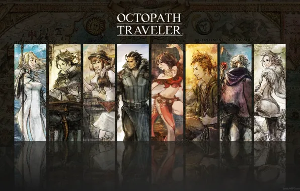 Heroes, Square Enix, Nintendo, RPG, Switch, Octopath Traveler