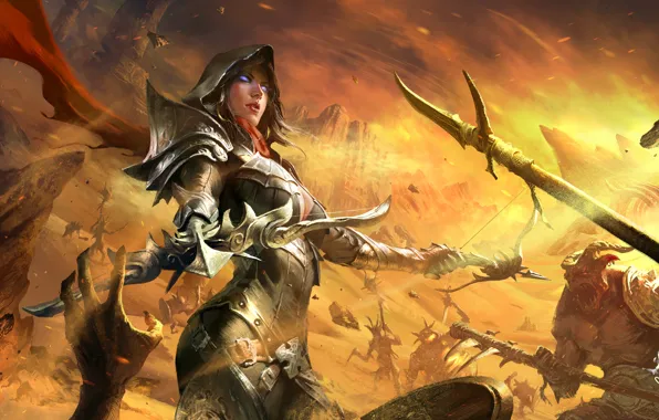 Diablo 3, арбалет, demon hunter, crossbow