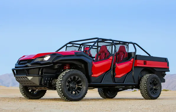Honda, 2018, Rugged Open Air Vehicle Concept, пикап-багги