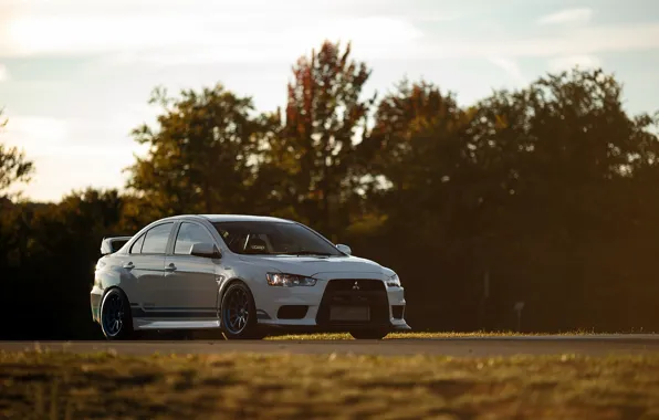 Картинка Mitsubishi, Lancer, Evolution, dawn, '2013, X, 311RS IND