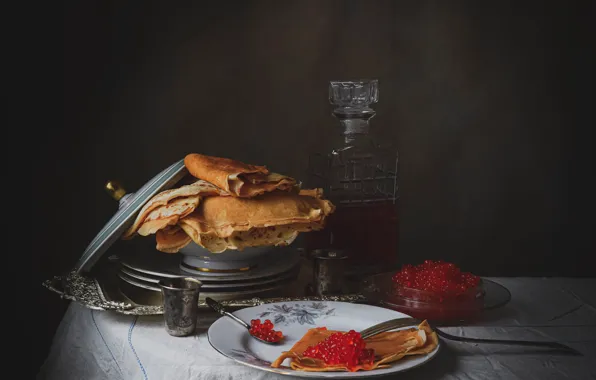 Стол, вино, бутылка, еда, алкоголь, ложка, тарелки, крышка