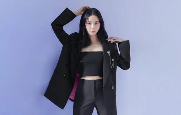 Обои для рабочего стола, kpop, 16:9, blackpink, блэкпинк, ким джису, kim jisoo, kim ji soo