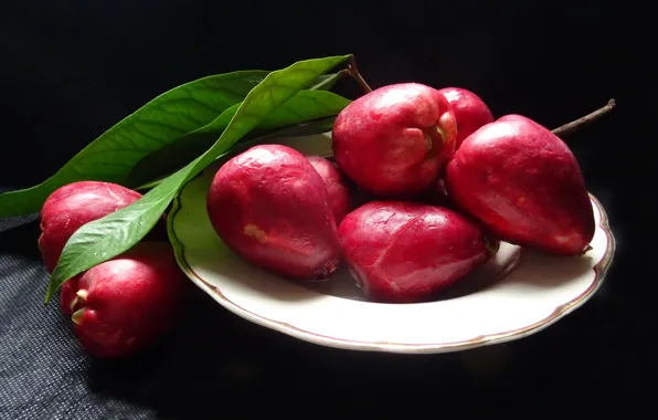 Картинка еда, фрукт, Малайское яблоко