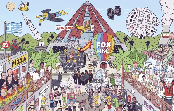 Знаменитости, Лиса, Fox, love, вечеринка, пицца, party, веселье