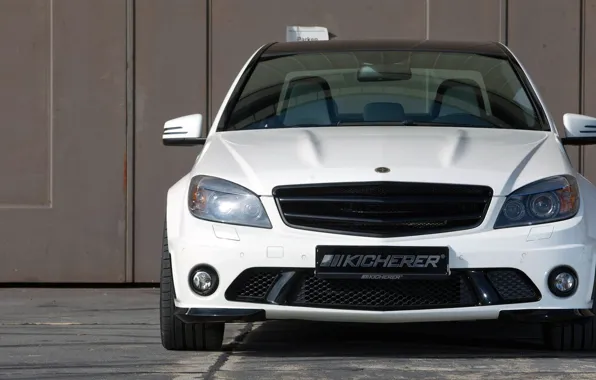 Mercedes-Benz, Германия, седан, amg, C63, kicherer, white-edition
