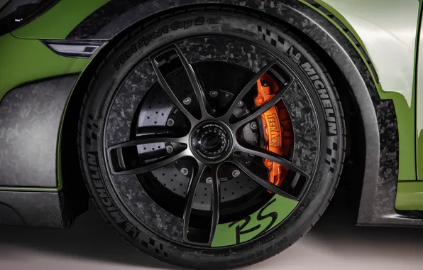 Колесо, 911, Porsche, Turbo S, TechArt, 2019, GT Street RS