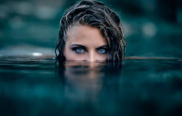 Картинка девушка, в воде, Killer, Alessandro Di Cicco