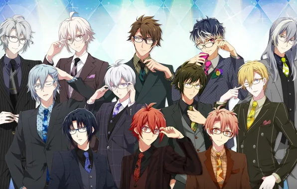 Обои арт, парни, IDOLiSH7 на телефон и рабочий стол, раздел прочее,разрешение 2500x1433 - скачать