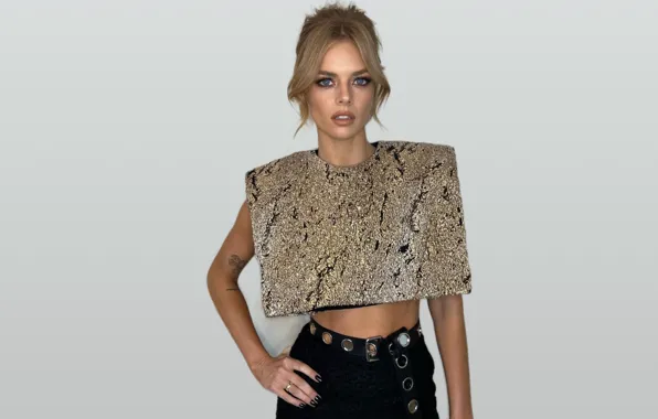 Девушка, макияж, актриса, прическа, красивая, худенькая, Samara Weaving, Самара Уивинг
