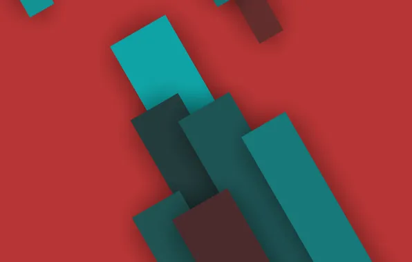 Картинка Android, Red, Design, 5.0, Line, Lollipop, Stripes, Turquoise