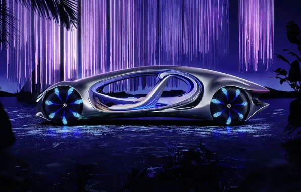 Концепт, Vision, электромобиль, 2020, AVTR, Mecedes-Benz