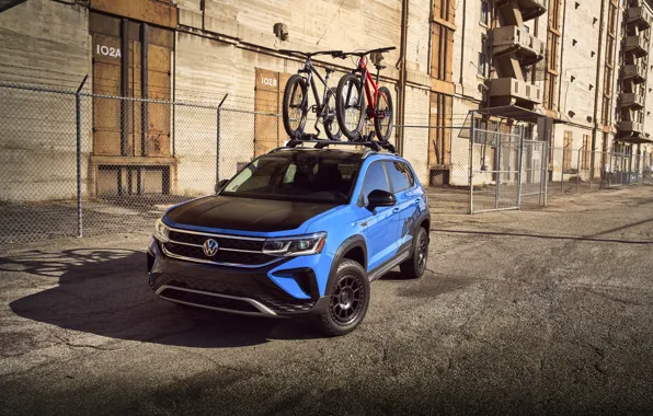 Concept, Volkswagen, Blue, SEMA, Taos, 2022, Volkswagen Taos, SEMA 2022