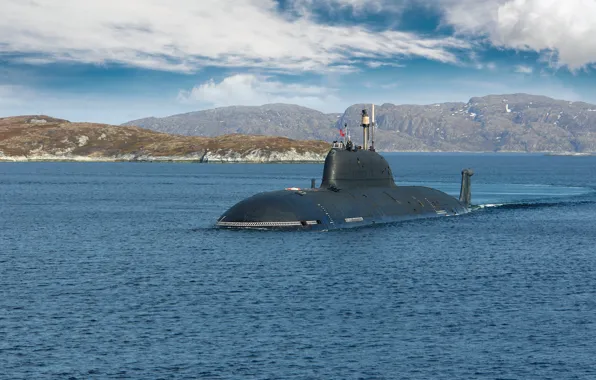 Лодка, подводная, атомная, К-335