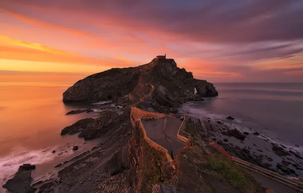 Spain, Basque Country, San Juan de Gaztelugatxe, Bakio
