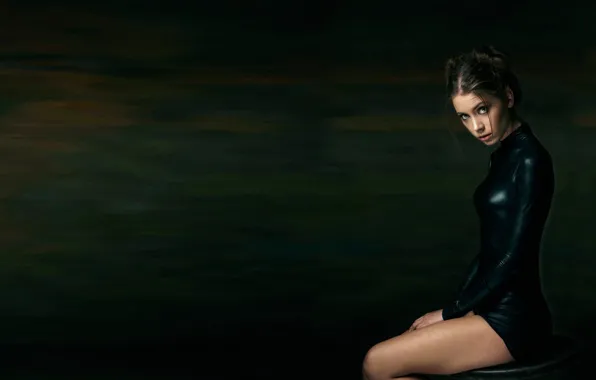 Model, Pose, Ksenia Kokoreva, Bodysuit