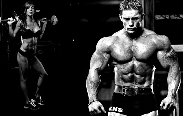 Поза, black & white, фигура, muscle, мышцы, штанга, пресс, fitness