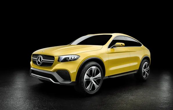 Concept, Mercedes-Benz, концепт, мерседес, Coupe, 2015, GLC