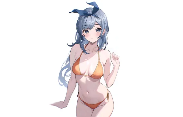 Kawaii, girl, hot, sexy, anime, babe, cute, bikini