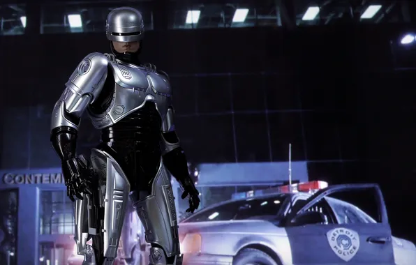 Фон, робот, броня, киборг, Робокоп, RoboCop