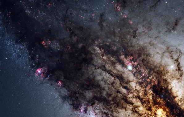Картинка галактика, центр, Центавр А