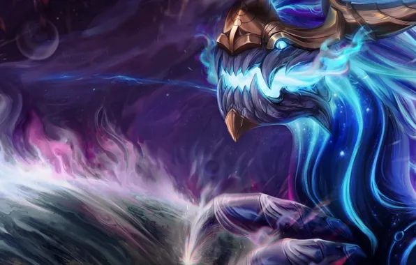 Космос, дракон, League of Legends