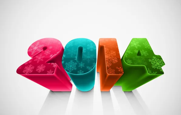 Картинка праздник, обои, Новый год, год, 2014