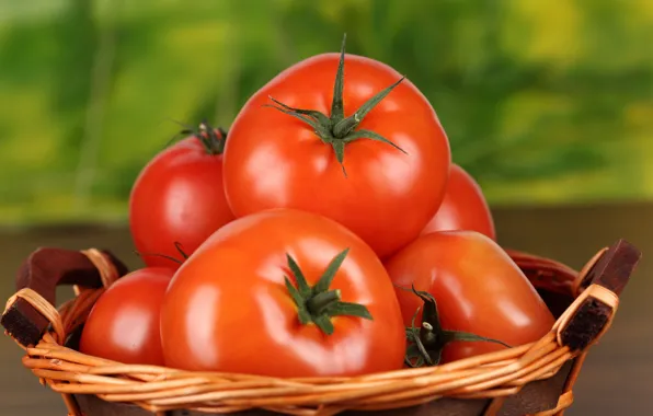 Еда, красные, томат, помидоры