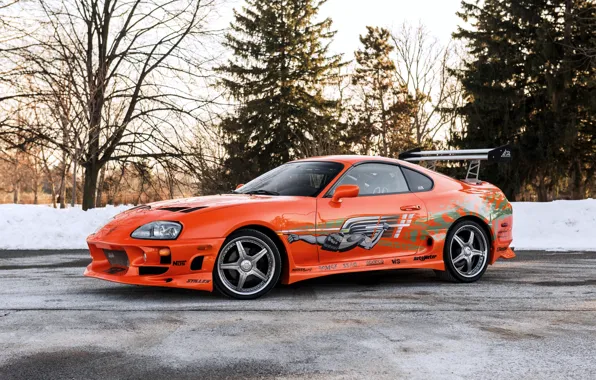 Toyota, Supra, тойота, супра, форсаж, The Fast and the Furious, 2001