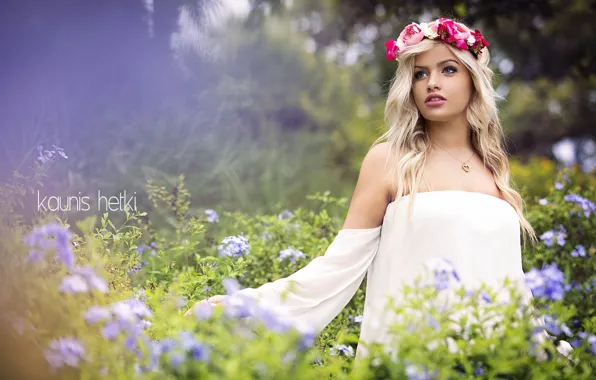 Девушка, природа, allison
