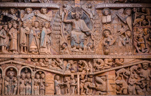France, architecture, Aveyron - Conques