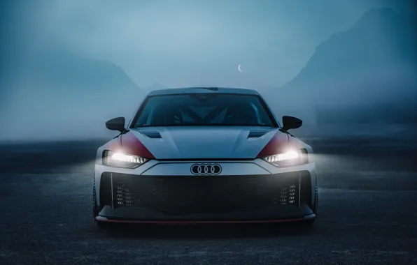 Audi, Light, Front, Face, RS6, Audi RS6, Sight, GTO Concept