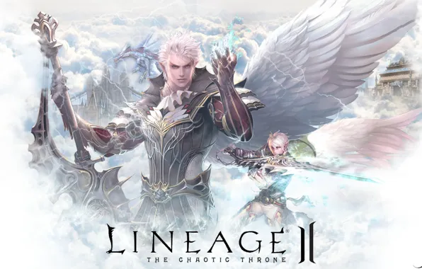 Lineage 2, линейка, MMORPG, камаэль, kamael