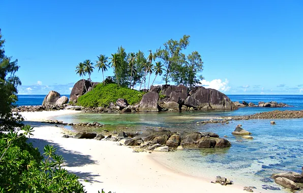 Природа, океан, отдых, relax, Сейшелы, экзотика, Seychelles, Anse l'Islette