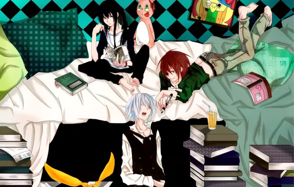 Аниме, арт, персонажи, D.Gray-man