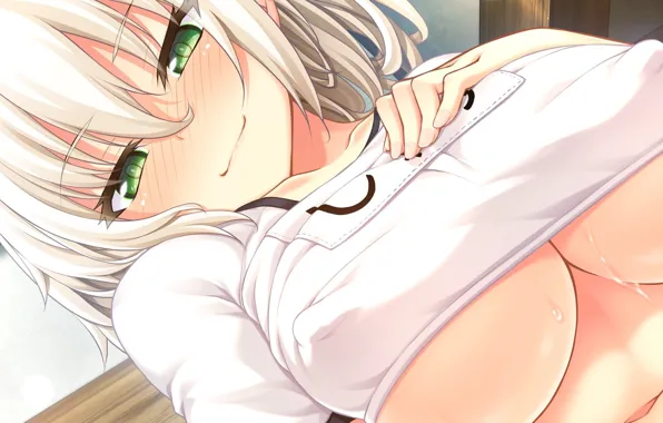 Kawaii, nipples, boobs, big, breast, pink, anime, pretty