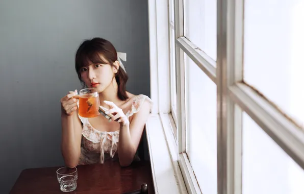 Wallpaper, girl, woman, asian