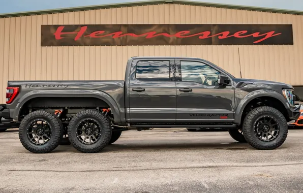 Форд, вид сбоку, Hennessey, 2023, VelociRaptor 6x6