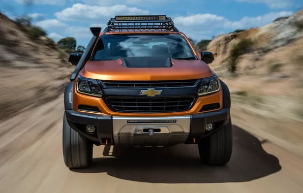 Картинка Chevrolet, перед, пикап, 4x4, Colorado, Z71, 2016, Xtreme Concept