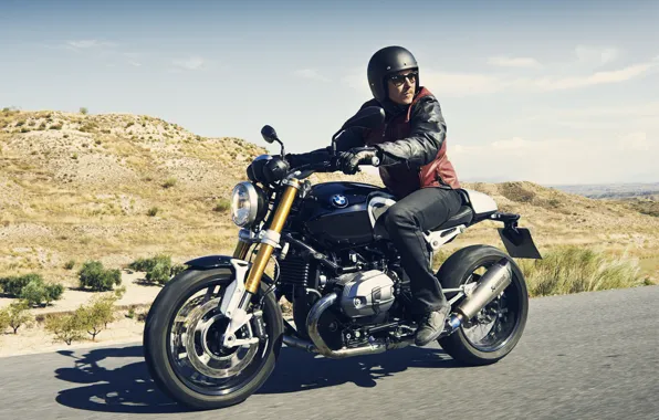 BMW, moto, road, design, power, speed, classic, NineT