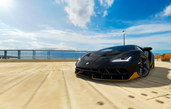 Авто, Игры, Машины, Гонки, Racing, Lamborghini Centenario, Forza Horizon 3, Playground Games